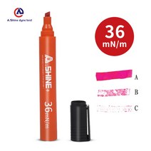 독알 아코테스트 arcotest 다인펜 측정 표면 장력 테스트 팬, 1 + A. Shine 36개