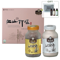 [여행용세트증정]인산가 9회자죽염 세트 A [자죽염고체 240g+분말 230g] 죽염본가 9번구운 인산죽염+선물용 종이백 증정