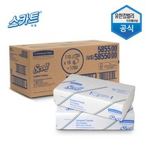 YK 스카트 핸드 타올 페이퍼 손 휴지 110매x16밴드, 1개, 1개
