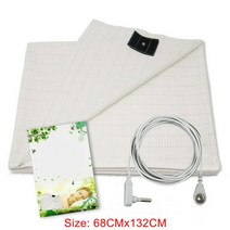 HRSR 접지 시트 실드 EMF 방사선 전도성 원단 매트 방지 US 플러그 68CMX132CM