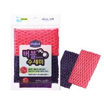 [KT알파쇼핑]버블 수세미(2매), 1, 1