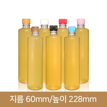 페트병 신형일자페트 500ml 28파이 (A), 골드, 1개