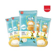 삼립 냉동 슈크림 화이트슈 150g 5봉, 5개