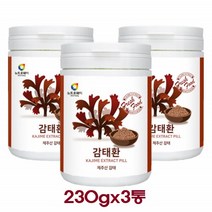 제주 자연산 감태환 해조류 천연 다시마목 미역과 갈색 알긴산 바다 감태추출물 분말 가루 건강환 먹는법 수면의질 도움
