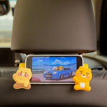 카카오프렌즈 춘식이 라이언 차량용 가방걸이 2개세트, 2개