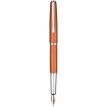 고급 명품 홍디안 만년필, 주황색, 0.4MM