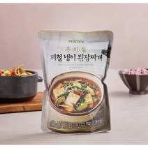 피코크 우리집 제철 냉이된장찌개 500g, 1개