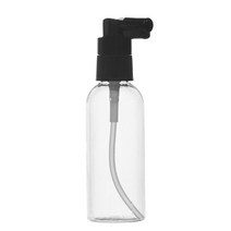 허브스프레이 헤어 스프레이용기 검정 흰색캡 20~500ml, 80ml, 투명용기 검은색캡