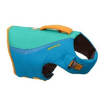 러프웨어 Ruffwear 플로 코트 수영 구명조끼 손잡이 안전, Blue Dusk