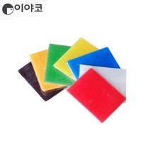이야코 양초점토 1장 (7색), 빨강