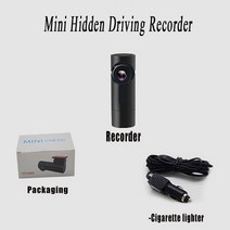 어라운드뷰 블랙박스 360도 3D 카메라 화면 없음 운전 레코더 와이파이 풀 HD 1080P 자동차 무선 야간 버전 루프 기록 110 ° 회전 광각 대시, 2.Cigarette lighter - 16G