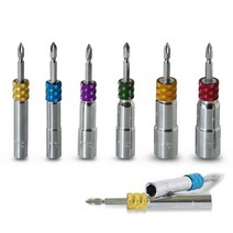 원터치 양용드라이버 롱비트소켓 전동/임팩/드릴 복스알 렌치 8mm- 17mm 7종모음, 원터치드라이버롱비트 6종1세트
