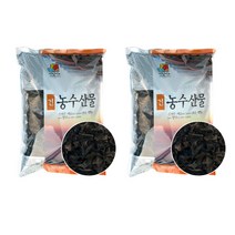 목이버섯 기버섯 말린 건조 마른 건 1kg 2팩, 단품, 단품