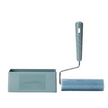 리필 없이 물로 씻어쓰는 돌돌이 반영구 롤클리너 모노톤 에디션 핸들형 색상 에쉬블루, 1개