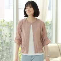 [웬디즈갤러리]7부 노카라 바람막이 점퍼 FJP101