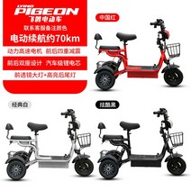 삼륜전기자전거 3발 삼륜전동스쿠터, 2인승/15A리튬배터리