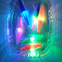 LED에기 쭈꾸미 문어 갑오징어 낚시 애기 채비 카킹즈, (03)블루