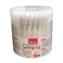 강아지 위생용품 펫크린 애견전용 면봉(80p), 단품