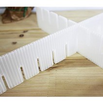 잘라쓰는 칸막이 맞춤 보드 중 2P 서랍칸막이 조립식칸막이 서랍정리칸막이 수납정리함 서랍정리, 본상품선택