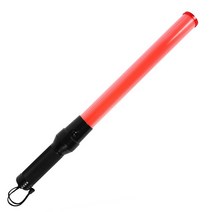LED 고휘도 경광봉 2기능 경광봉 53cm 공사현장 비상시 주차용, 레드