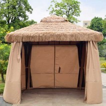 바베큐장 오두막 조립식 하우스 테라스 옥상 인테리어, 기타 커튼 및 사이즈는 문의주세요