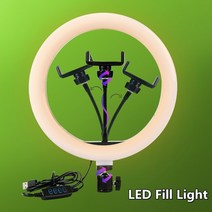 유튜브조명 자연광조명 방송조명 지속광조명 영상 roreta new photo ringlight led ring light phone 램프 유튜브 youtube 사진촬영 브이로그, 33cm 빛