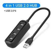 Vention USB 허브 3.0 멀티 USB 분배기 4 USB 포트 3.0 2.0 마이크로 충전 전원 레노버 Xiaomi 맥북 프로 PC 허브 USB 3 0, USB 2.0 HUB