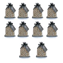 편백나무 천연피톤치드 망주머니 탈취방향제(블랙40gx10개) 실내용 신발/옷장 천연제습 탈취제, 혼합세트(블랙40gx6개+화이트90gx2개), 40g, 8개