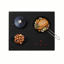 IHF6000N 3구 대버너 인덕션 전기레인지 무료설치 구매 리뷰이벤트, 단품, 단품