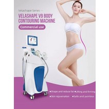 얼굴 리프팅 바디 쉐이핑 V9 고주파 마사지기 마사지 롤러 진공 레이저 조각 기계 피부 슬리밍, 01 화이트_02 EU 플러그_01 110V