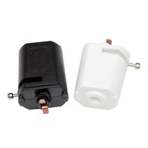 레일 플러그 조명 연결 부속, 흑색