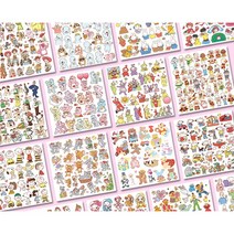 꼬미의다락방 인스랜덤박스 인스 다꾸 스티커 떡메, A