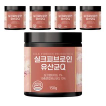 실크피브로인 유산균Q 분말 가루, 5개, 150g