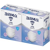 크리넥스 스타일 비말차단 마스크 대형 30매입 x2세트