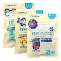포켄스 덴탈스틱 작은별 220g 3종 1세트+ 랜덤간식5개, 1set, 칼슘S+오메가3S+블루베리S