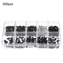 OEM 500PCS 카본강 M2-M3시리즈 마이크로 KM침두십자나사 전자제품제너럴 디지털 나사, 1개