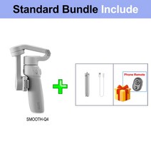 Zhiyun-Smooth Q4 3 축 스마트폰 스태빌라이저 아이폰 14 13 12 삼성 샤오미 화웨이 내장형 부드러운 막대, 01 Smooth Q4 Standard