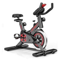 다이나믹 실내 사이클 스피닝 자전거 헬스 스핀바이크, 14)V11-블랙옐로우-향상된 플라이휠-저소음