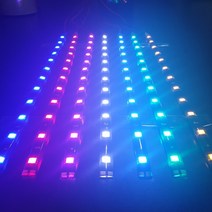 우리파파 12V 5050 자동차 led바 오토바이 3칩 전동휠 퀵보드 튜닝, 1개, 5050 LED 120cm-아이스블루