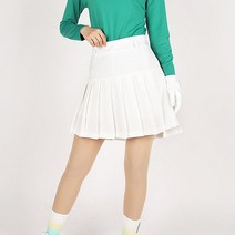 엠엠스포츠 여성 사계절 언발란스 A라인 골프플리츠스커트 골프 주름 치마