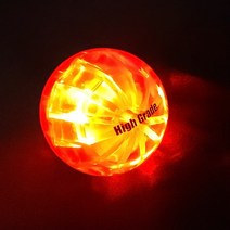 [파크골프] HG 발광 LED 파크골프공 야광공 야간공, 레드