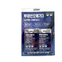 GNM 루테인 오메가3 1050MG X 30캡슐 X 2입