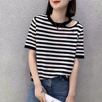 뉴타임즈 여자 티셔츠 라운드 반팔 루즈핏 아이스 NO230Z