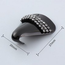여성일반하이힐 20 금속 발가락 하드웨어 버클 골드 금속 지적 발가락 보호 수리 장식 구두 버클 구두 꽃 하이힐 발가락 모자
