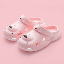 NENAI 곰돌이 여성용 쿠션 샌들슬리퍼