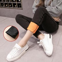겨울임부복 키작녀 임산부출근룩 산후조리원 원피스 임신초기옷따뜻한 두꺼운 임신 데님 바지 겨울 양털 출