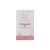 안국건강 아스타잔틴 미니 80mg 60캡슐 1박스