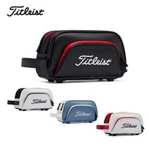 타이틀리스트 파우치 2023년 신형 아쿠쉬네트코리아 정품, 블랙/레드