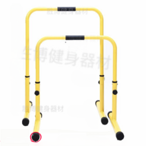 피트니스 딥스바 가정용 철봉 홈짐 평행봉 높이조절 가능 1쌍, 검정색 조절 가능 1쌍