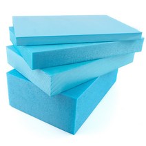 압축스티로폼 폼보드제작 단단한 조경 벽블록 건축판, 블루 30x20x10cm 1개